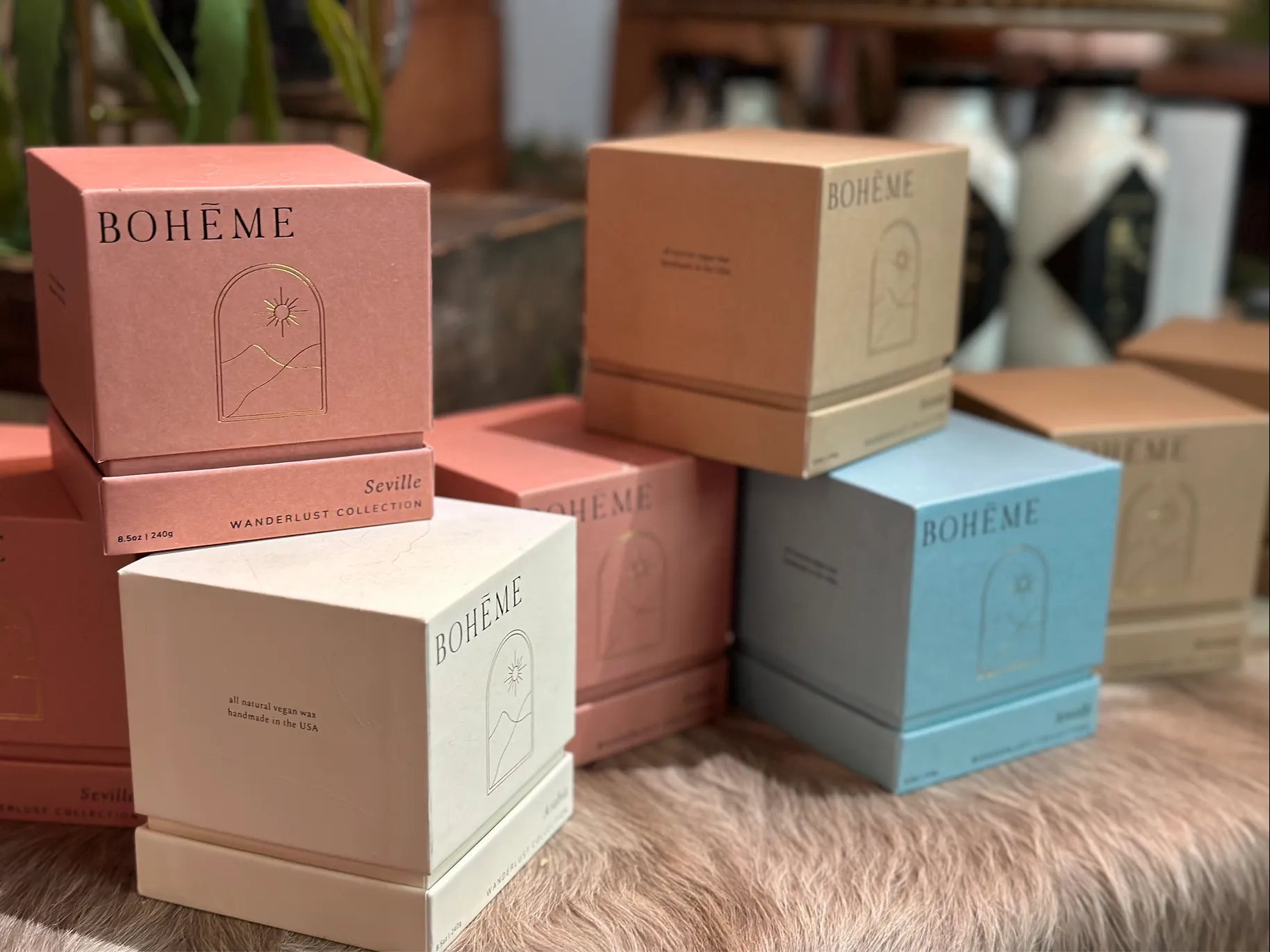 Bohéme Candle, multiple styles