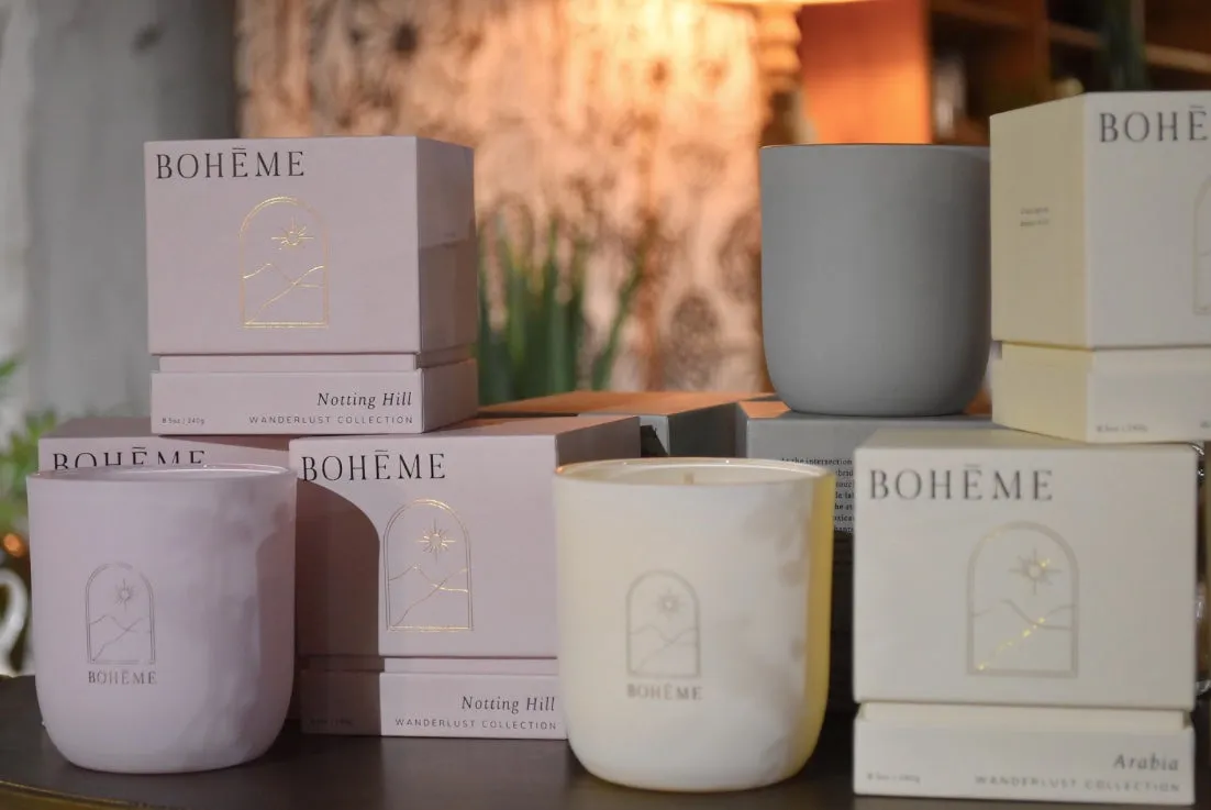Bohéme Candle, multiple styles