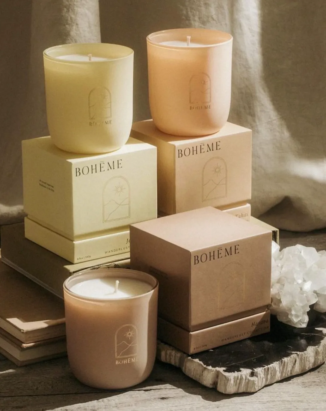 Bohéme Candle, multiple styles