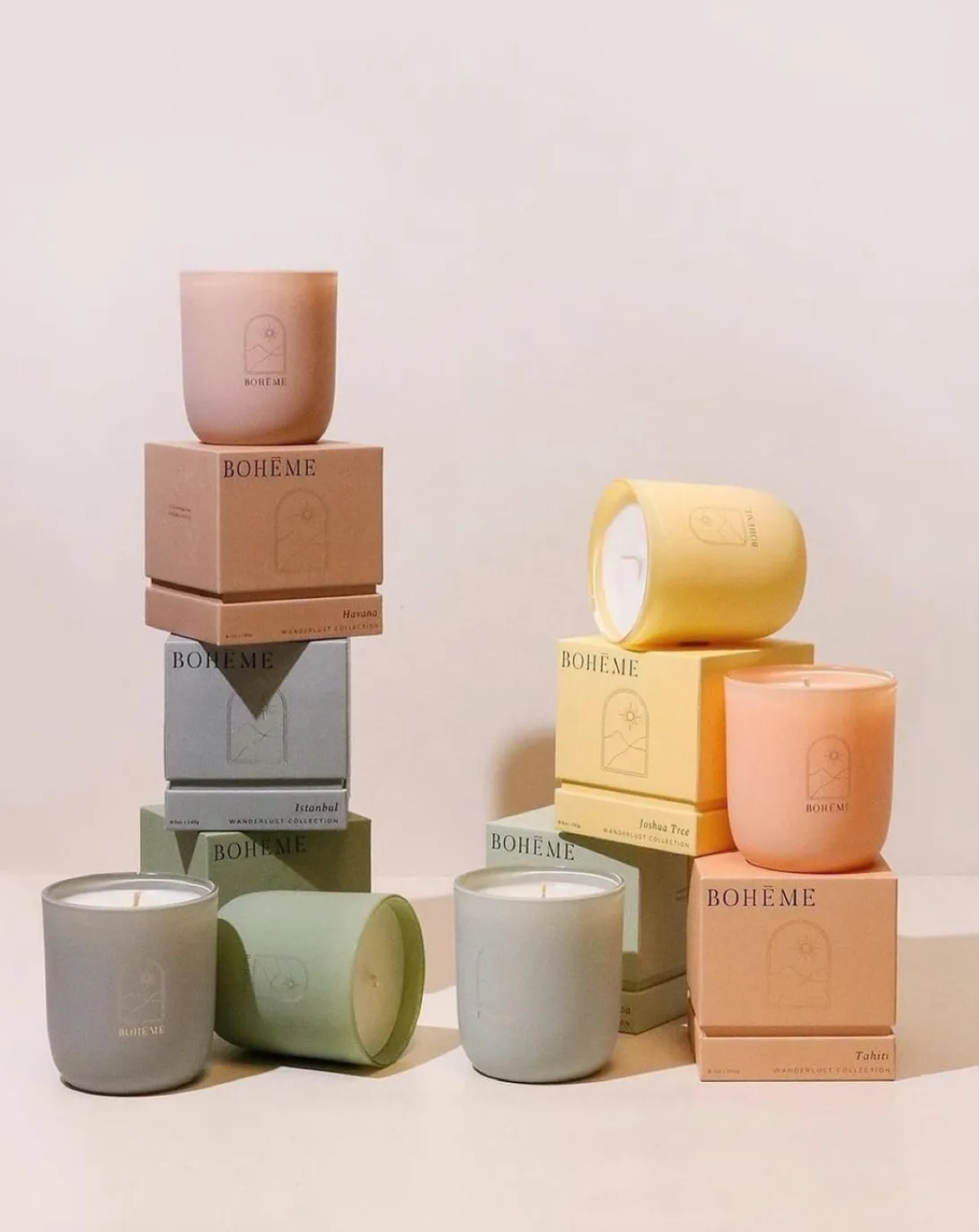 Bohéme Candle, multiple styles