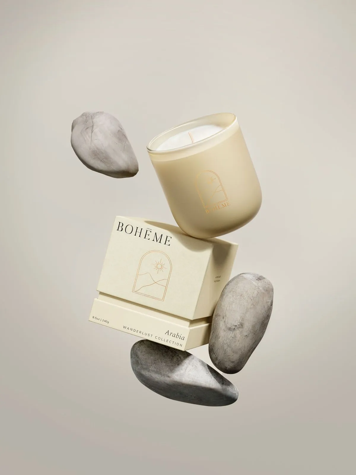Bohéme Candle, multiple styles