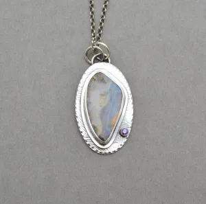 Boulder Opal Pendant.