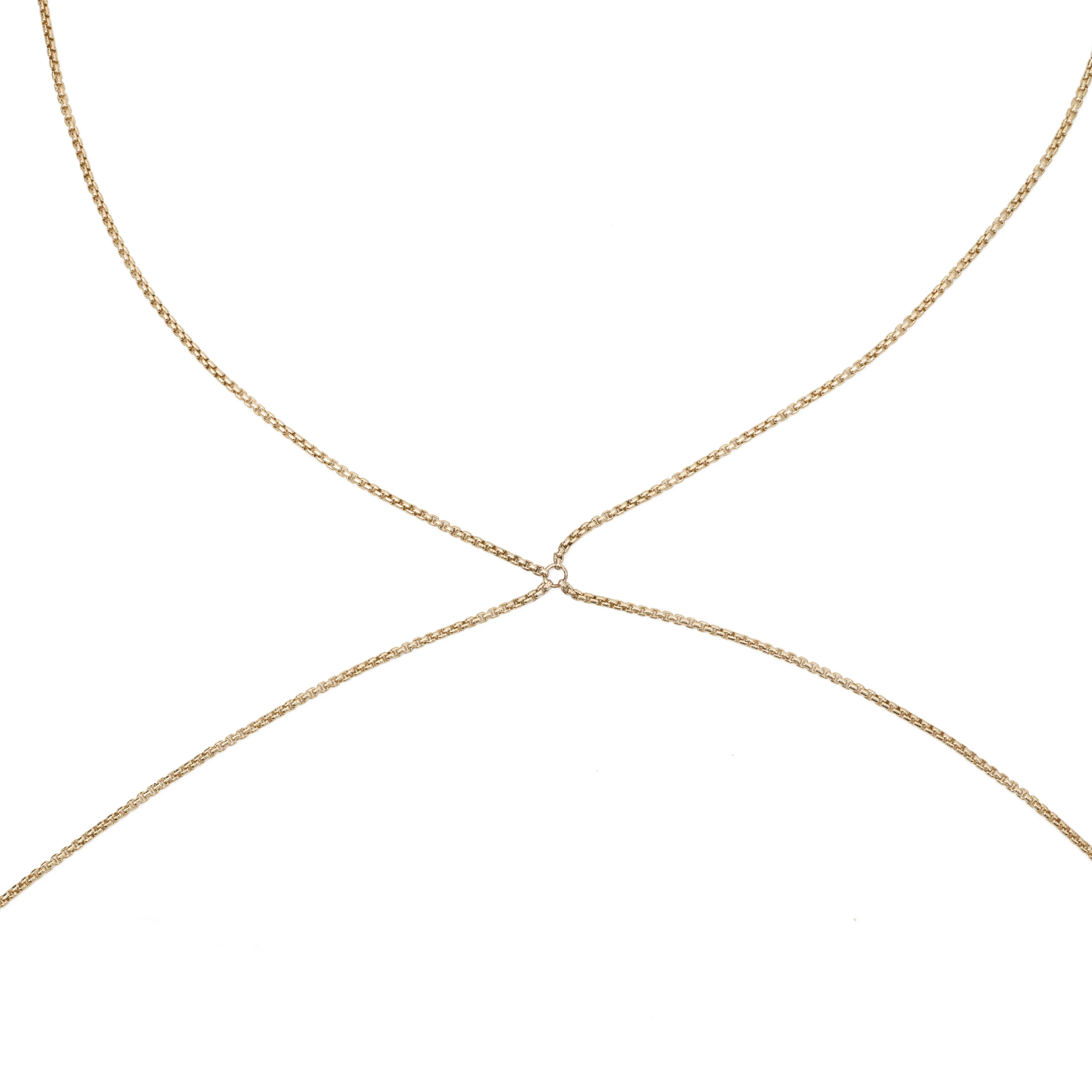 Box Body Chain - 14K Gold Filled