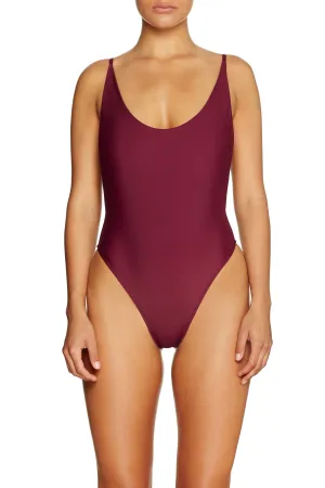 Byron - BORDEAUX -  One Piece Swimsuit