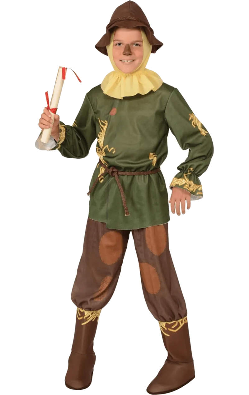 Childrens Green Scarecrow Costume