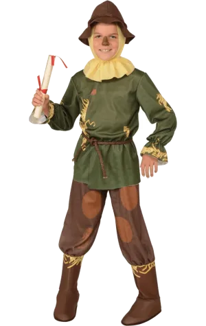 Childrens Green Scarecrow Costume