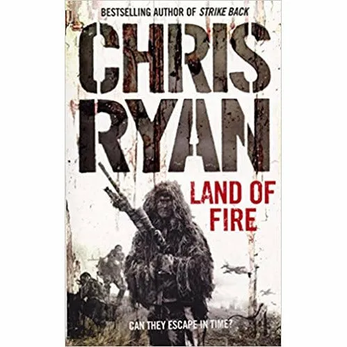 Chris Ryan Collection 7 Books set.(The watchman, Blackout, Zero option, Strike back, Land of Fire, Greed, Hit List)
