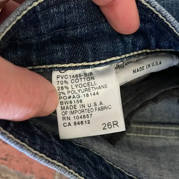 Classic Blue AG Denim the Simona Jeans