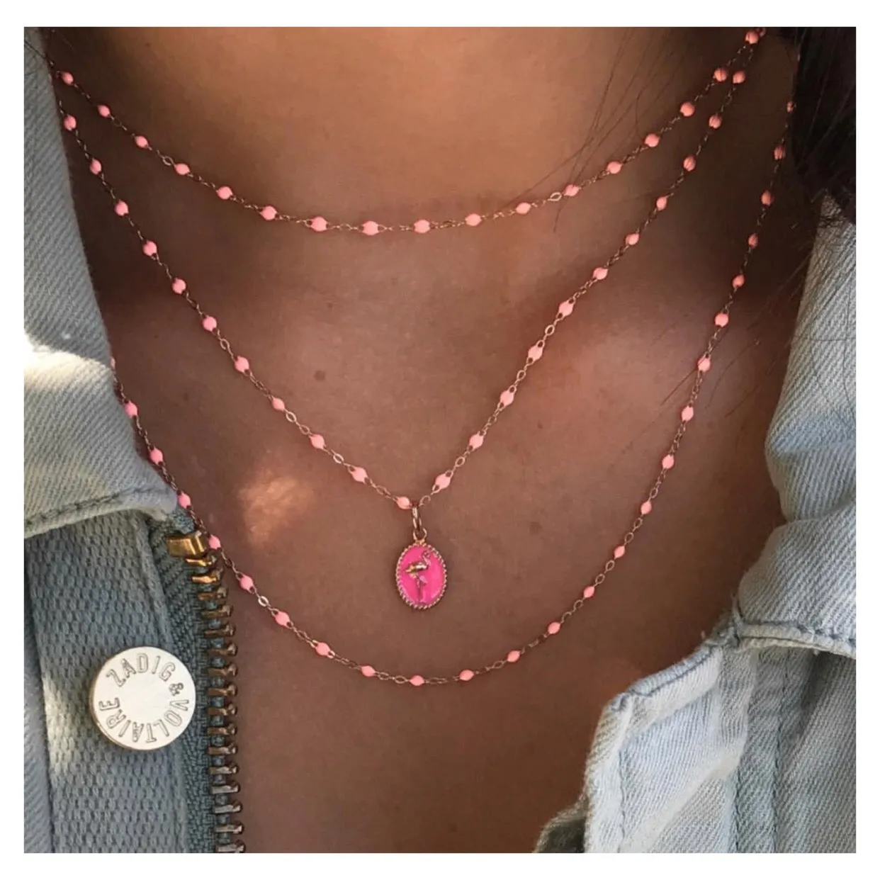 Classic Gigi 17" Necklace (Multiple Colors)