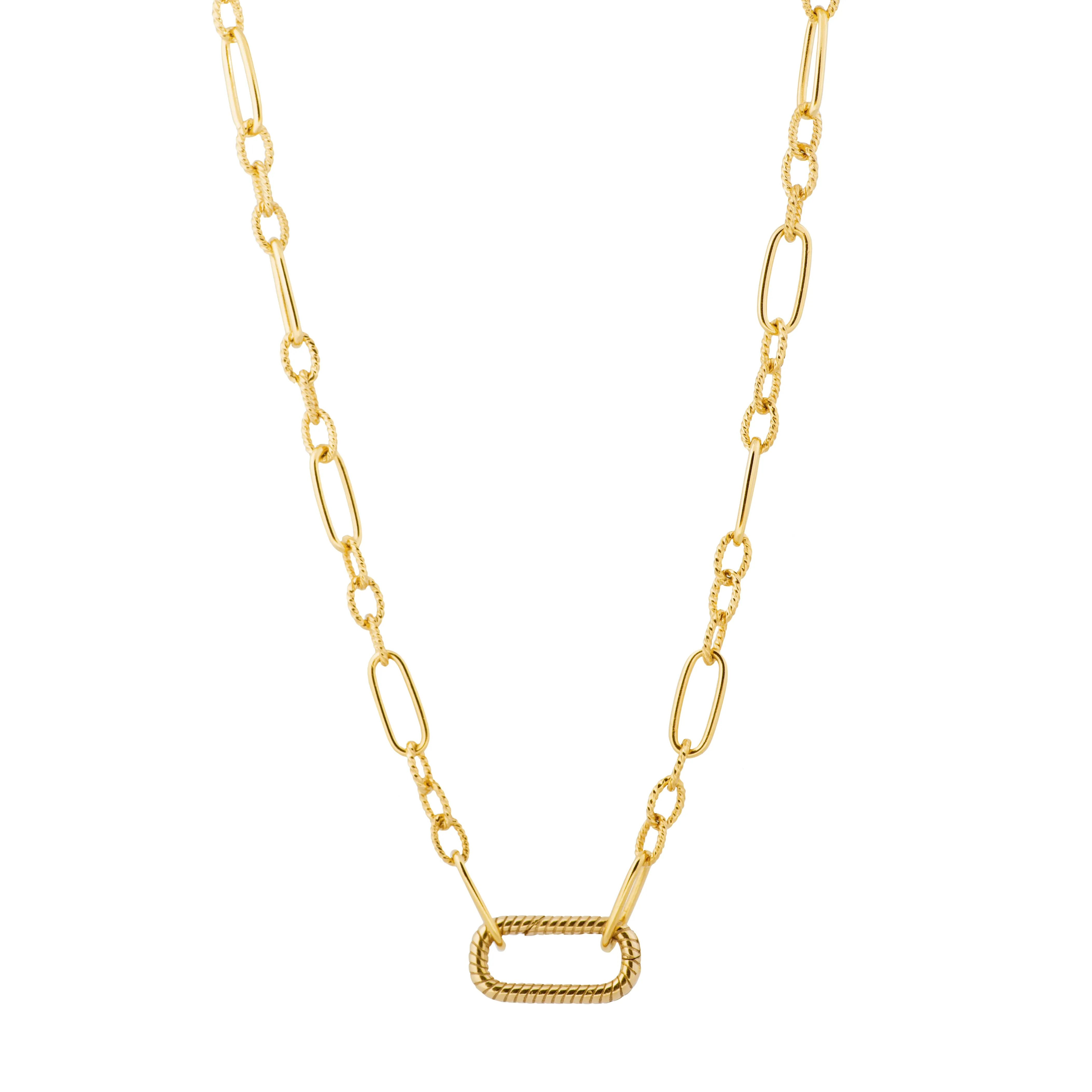 CLIP NECKLACE / GOLD
