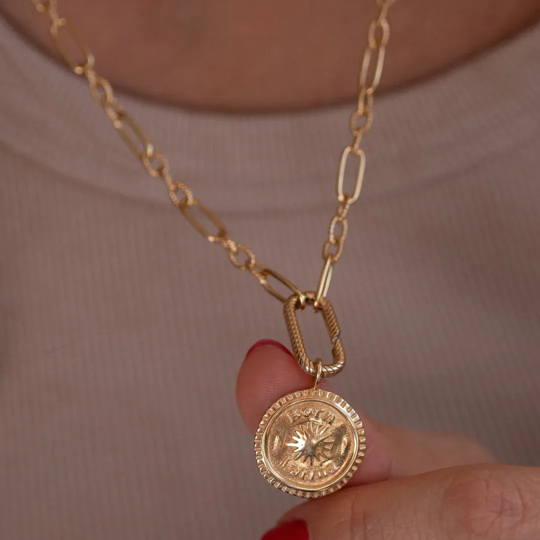 CLIP NECKLACE / GOLD