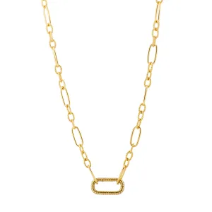 CLIP NECKLACE / GOLD