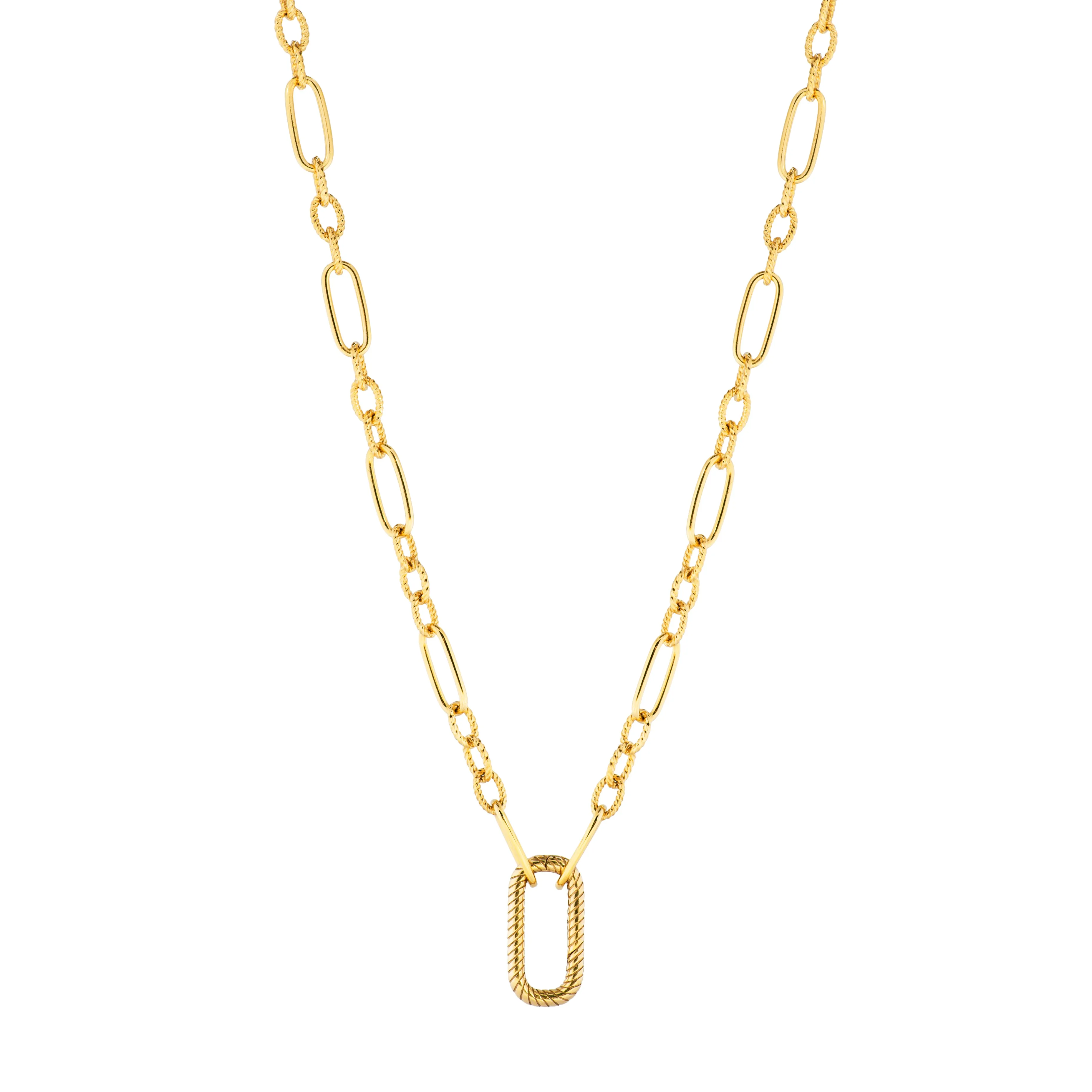 CLIP NECKLACE / GOLD