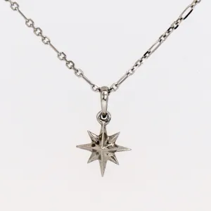 Compass Rose Medium 14K  Gold Pendant