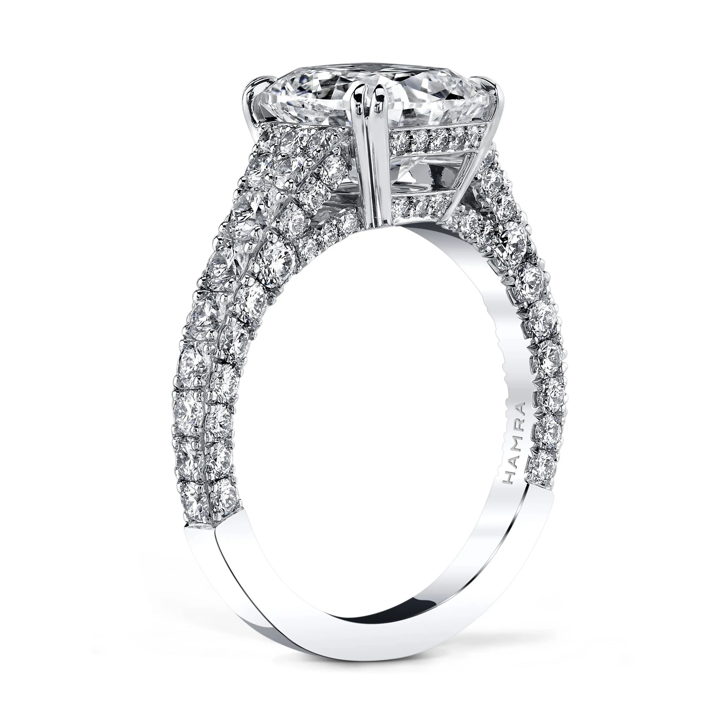 Cushion Cut Diamond Ring