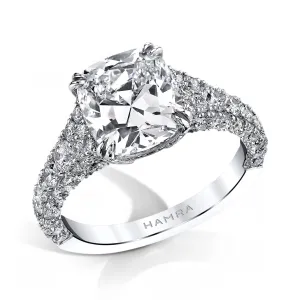 Cushion Cut Diamond Ring