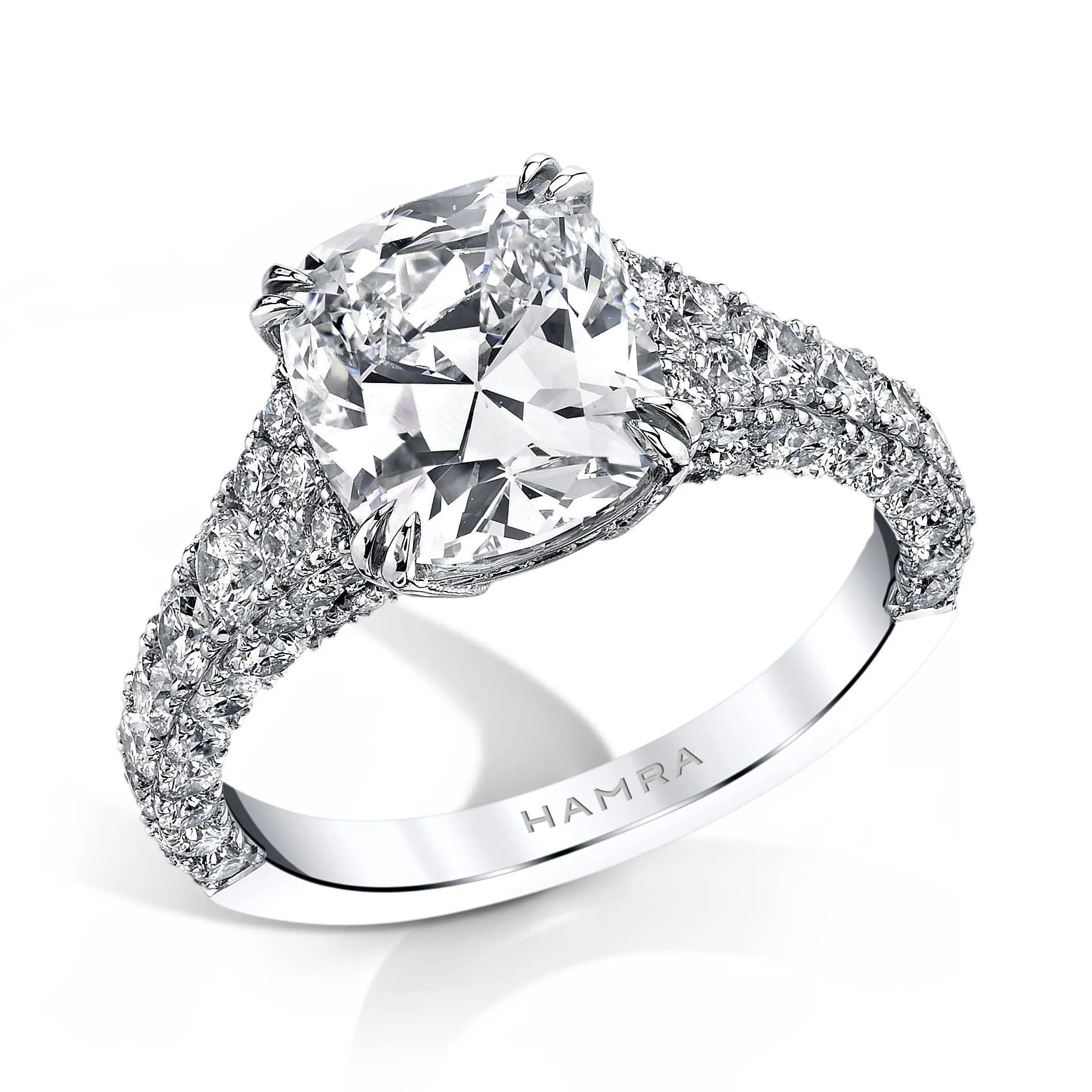 Cushion Cut Diamond Ring