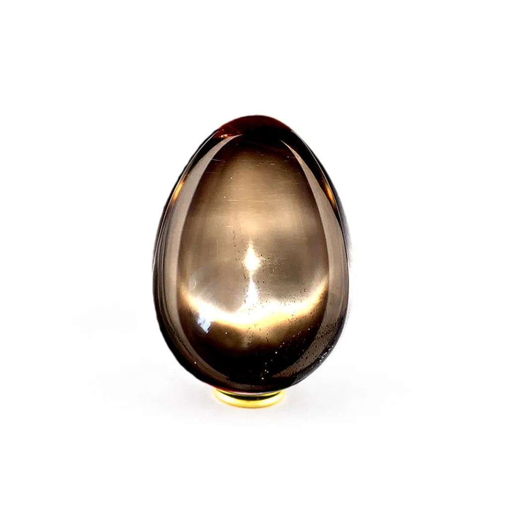 Darker Smokey Quartz Yoni Egg