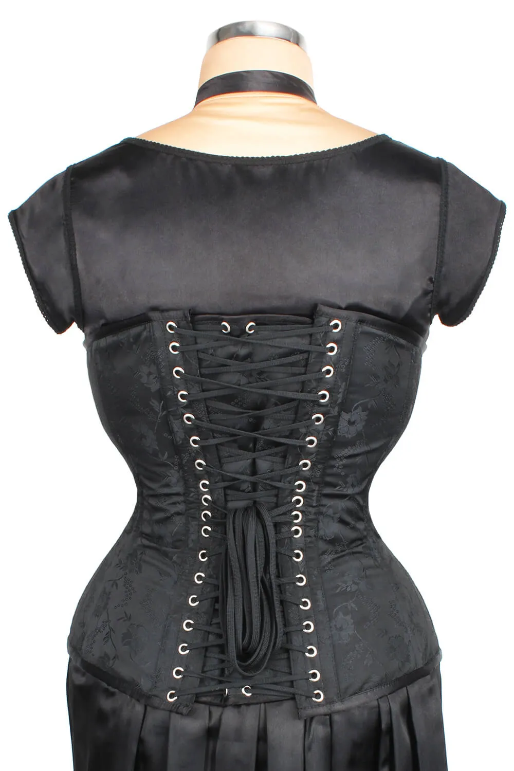 Dee Sweet Heart Floral Brocade Corset