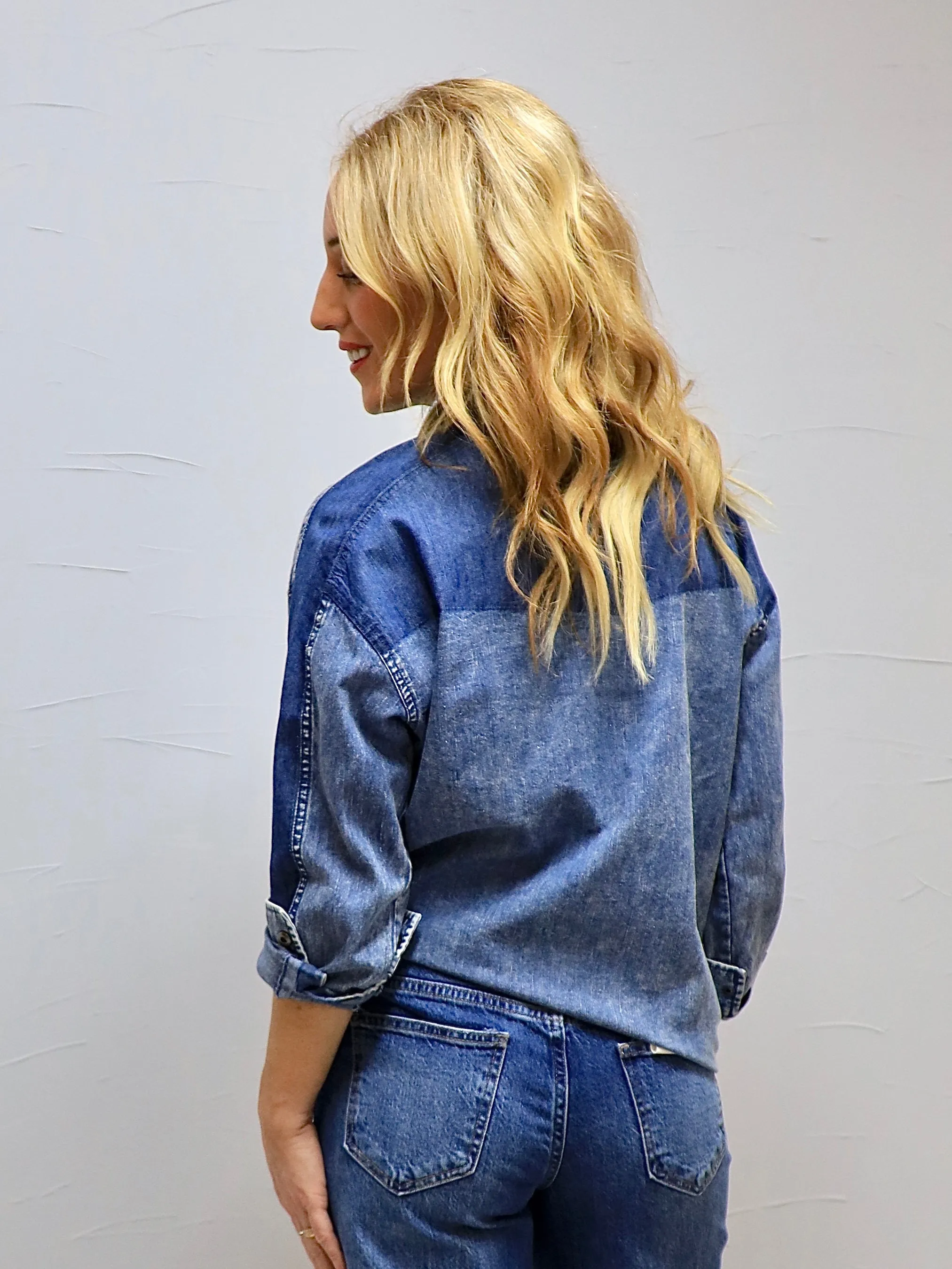 Denny's Denim Button Down