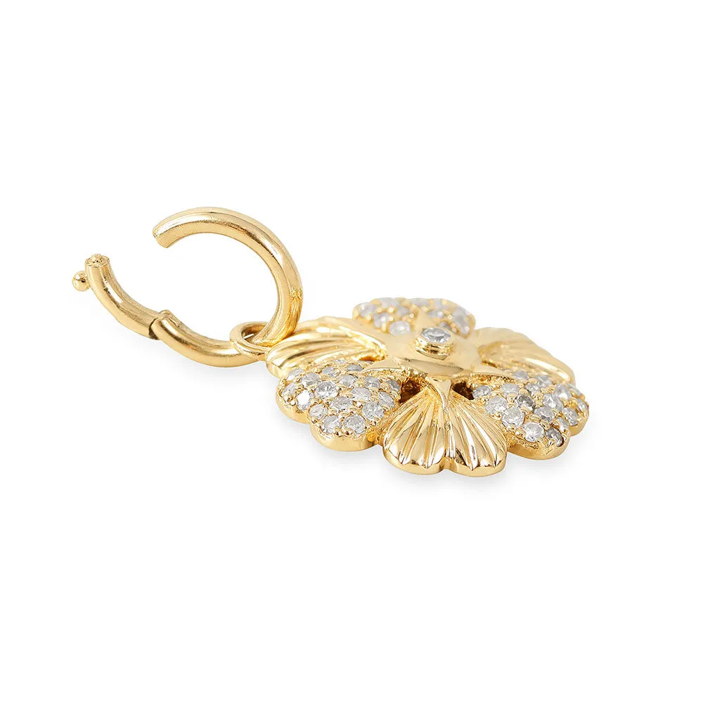 DIAMOND CLOVER CHARM