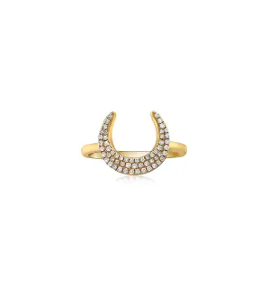 Diamond Horn Ring