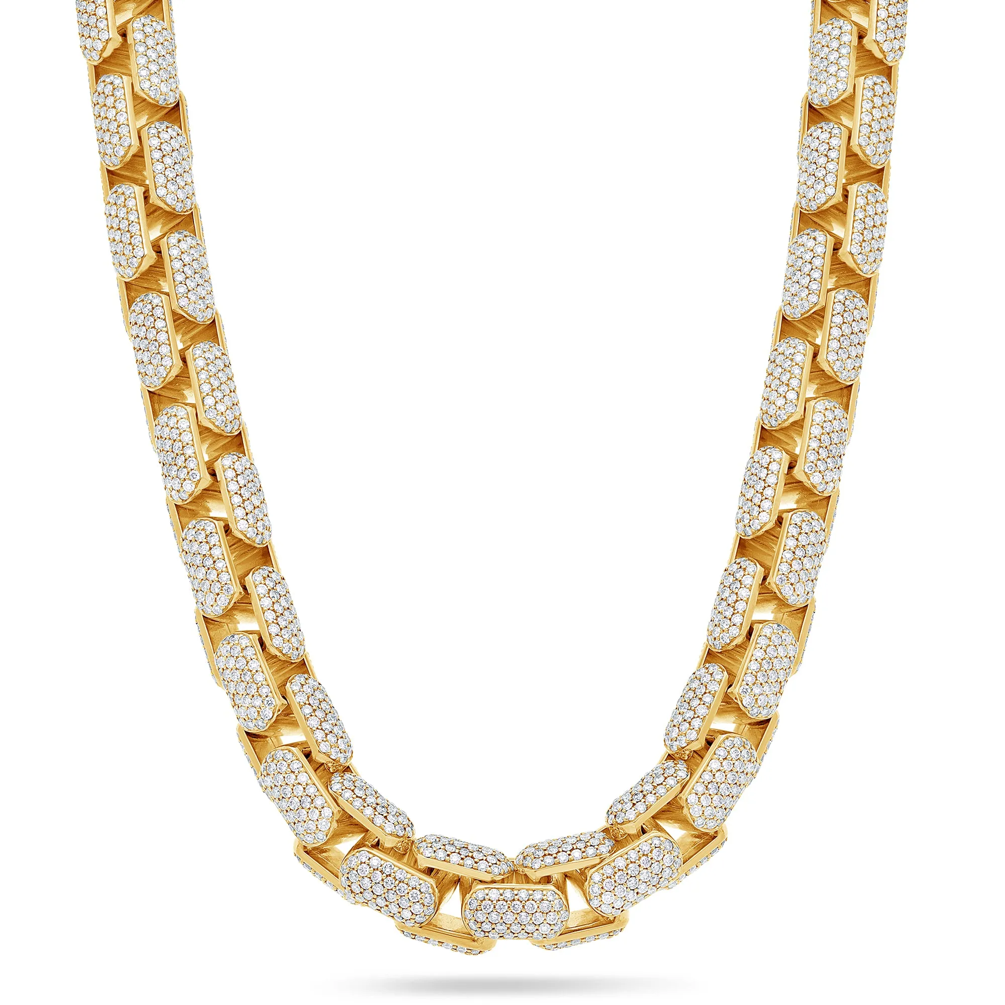 Diamond Moon Link Chain (11mm)