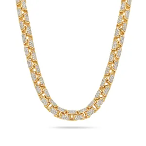 Diamond Moon Link Chain (6.5mm)