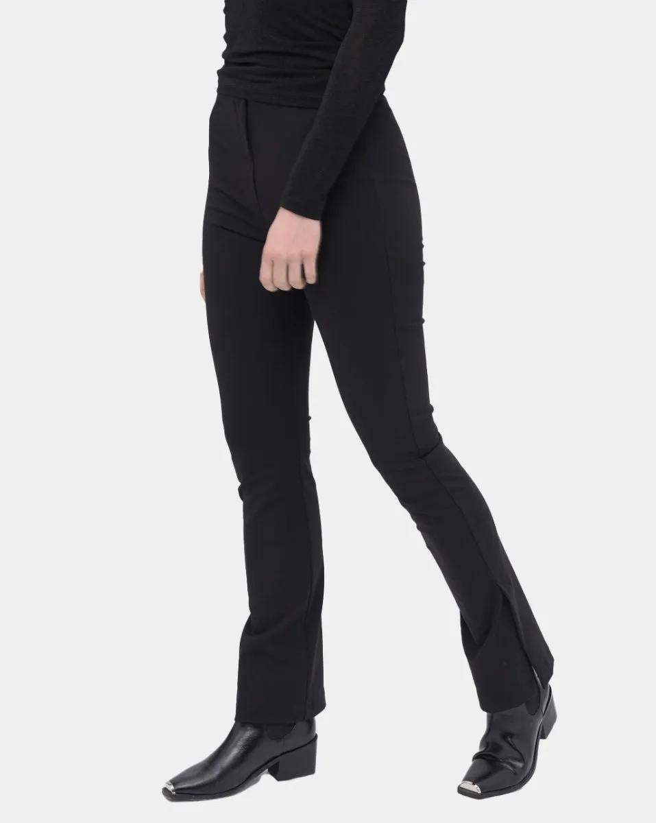 Elastic Waist Fitted Pant