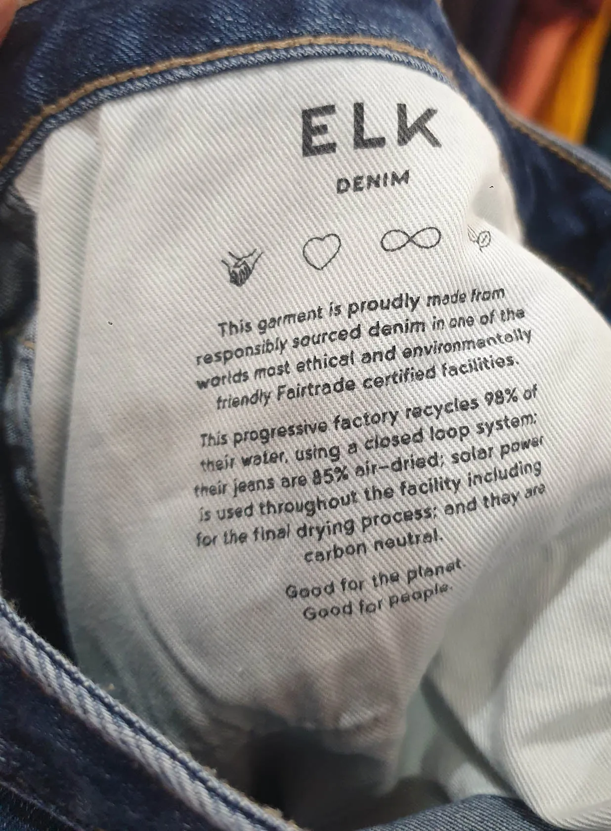 Elk denim pants size 16