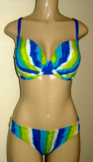Enhancer Push Up Underwire Bikini Top and Timeless Swimwear Bottom
