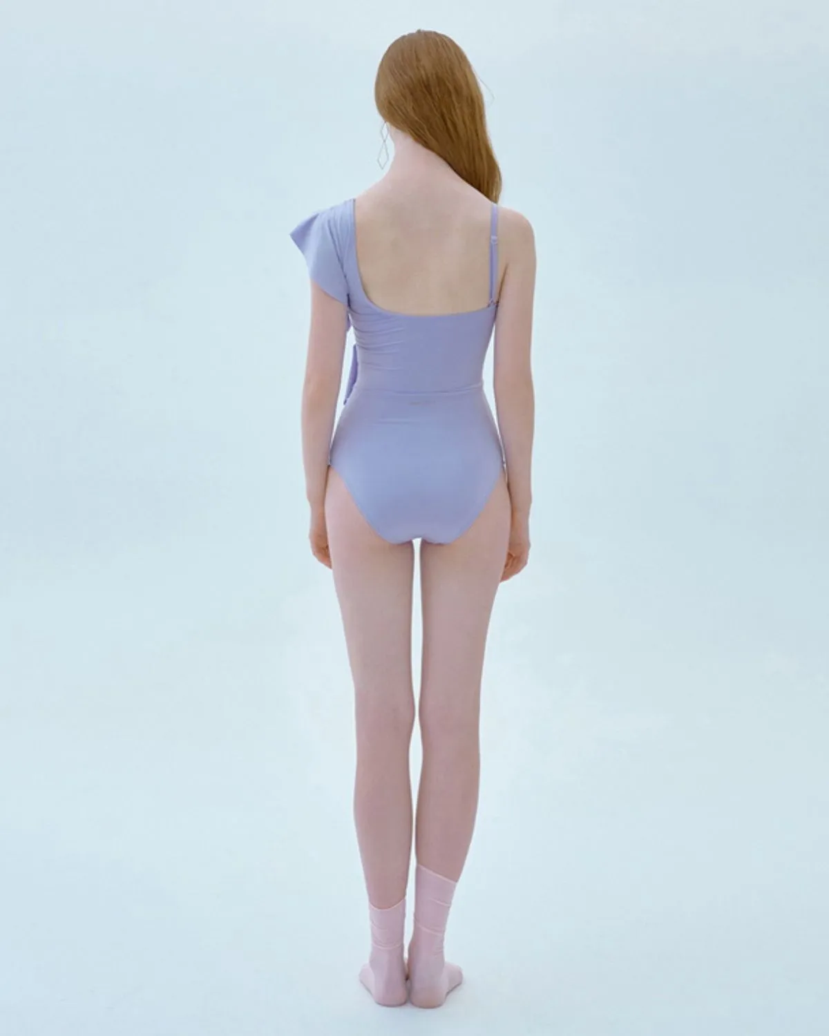 Flowing Oasis Purple Swimsuit