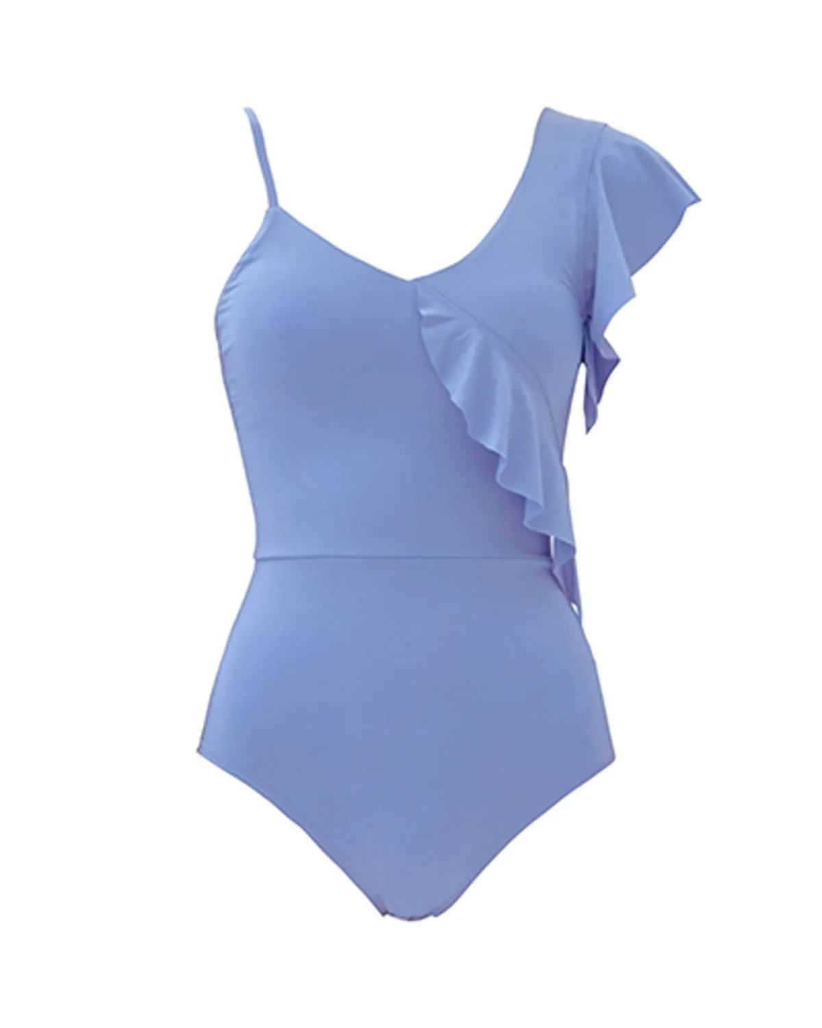 Flowing Oasis Purple Swimsuit