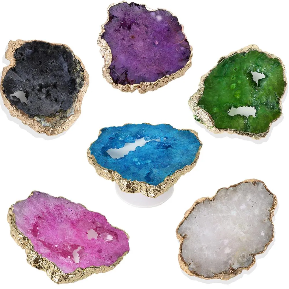 Gemstone Phone Grip- Turquoise