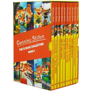 Geronimo Stilton 10 Books Collection Set (Series 5) (My Name is Stilton, Geronimo Stilton)