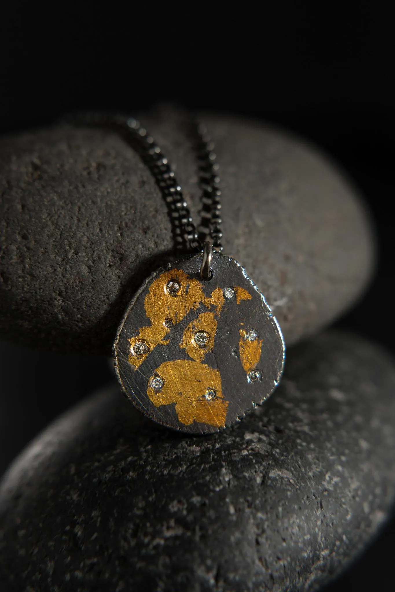Gilded Relic Starry Night Necklace