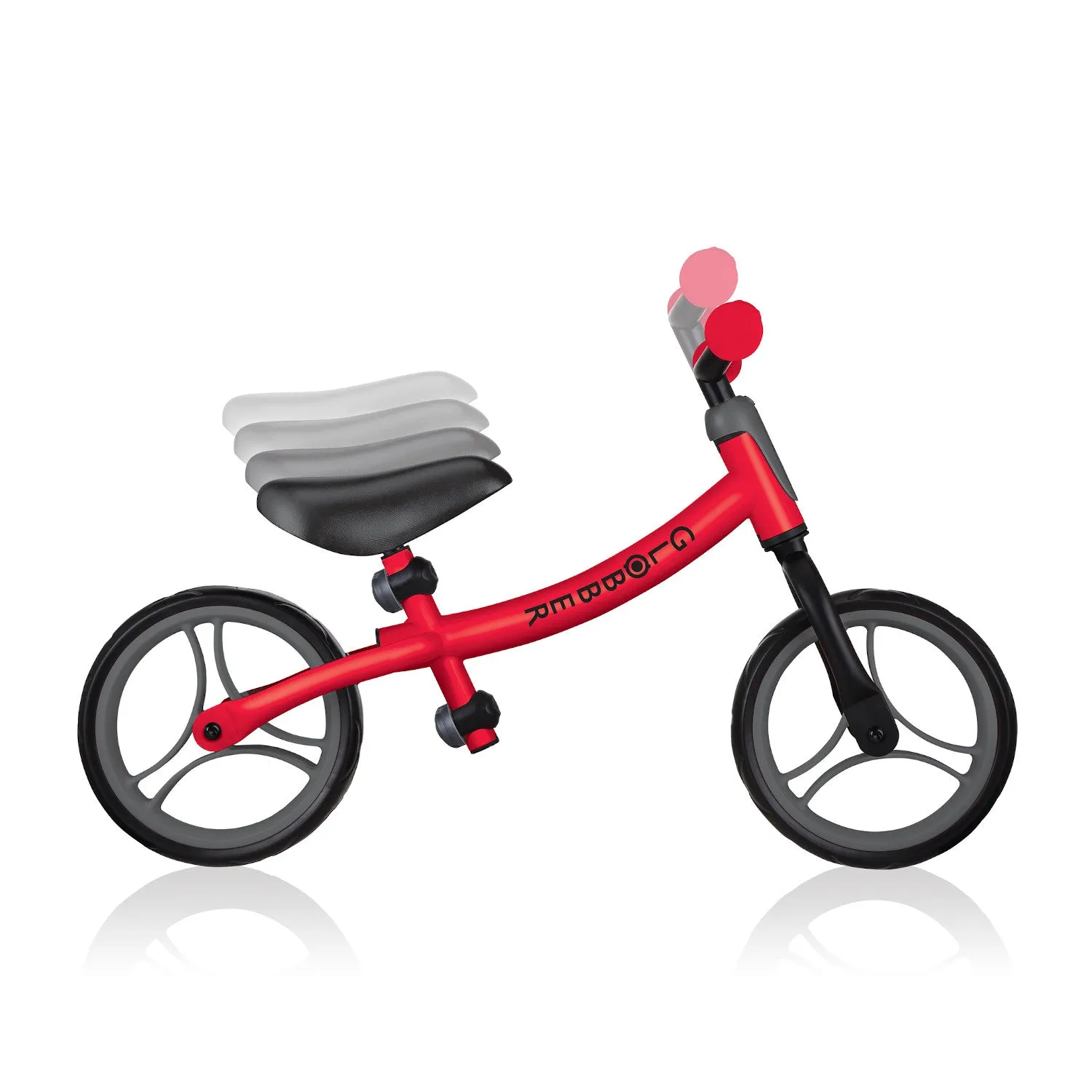 Globber Go Bike V2 Balance Bike - Red