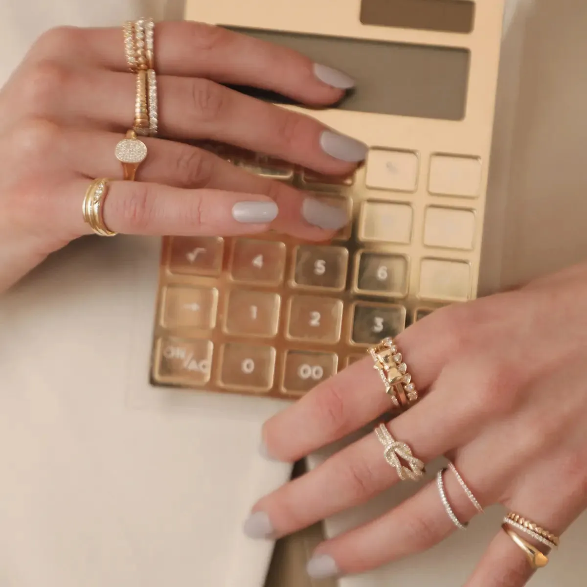 Gold Bow Ring