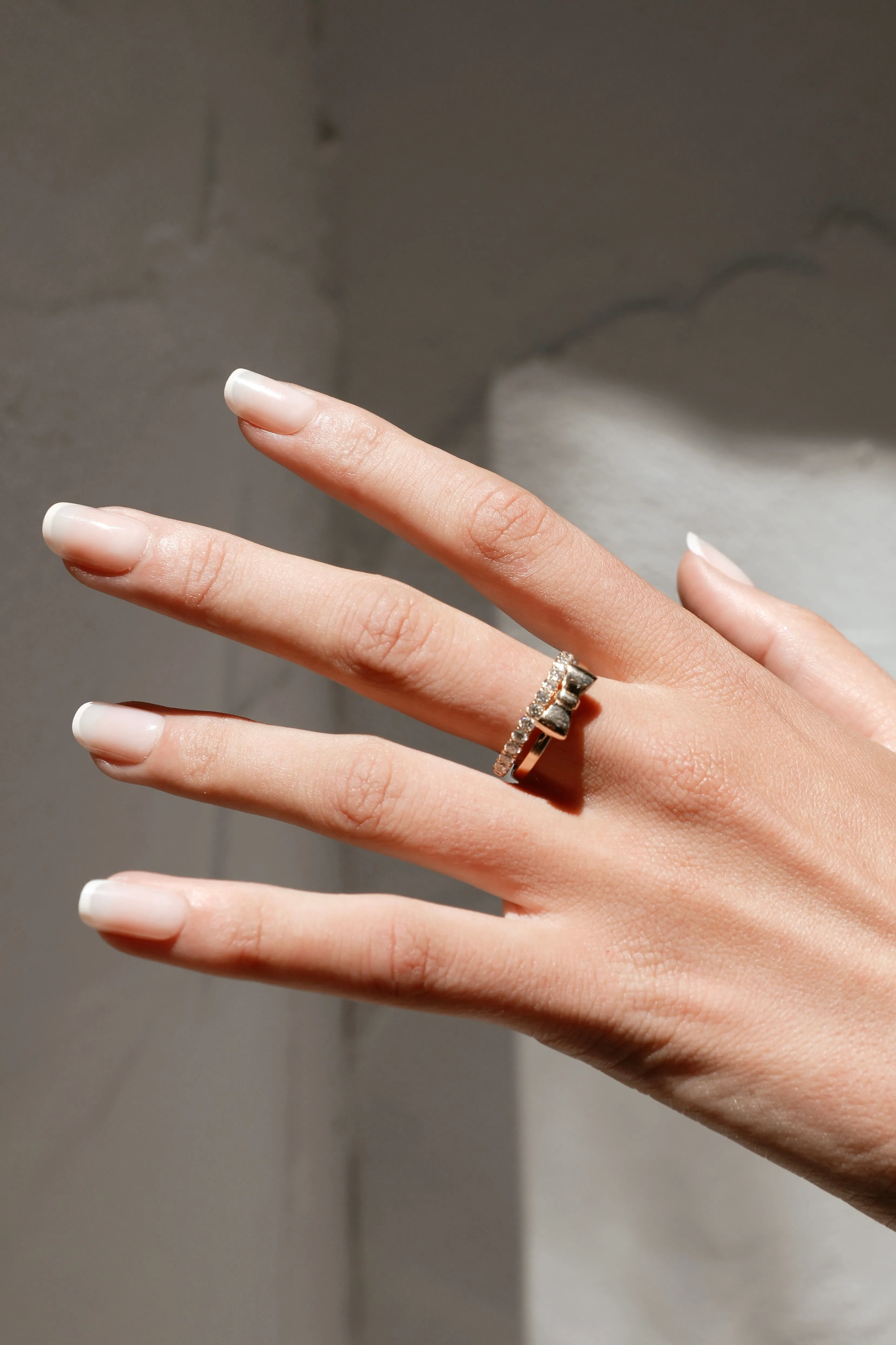 Gold Bow Ring