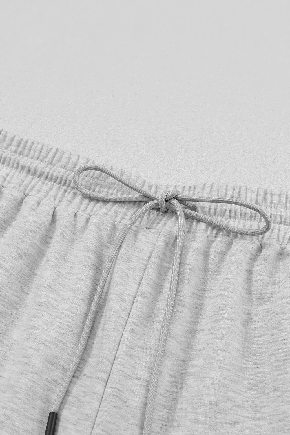 Gray High Waist Lounge Set