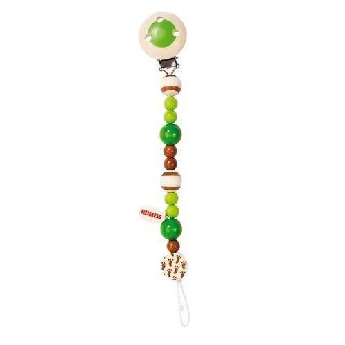 Heimess Soother Chain Green Brown