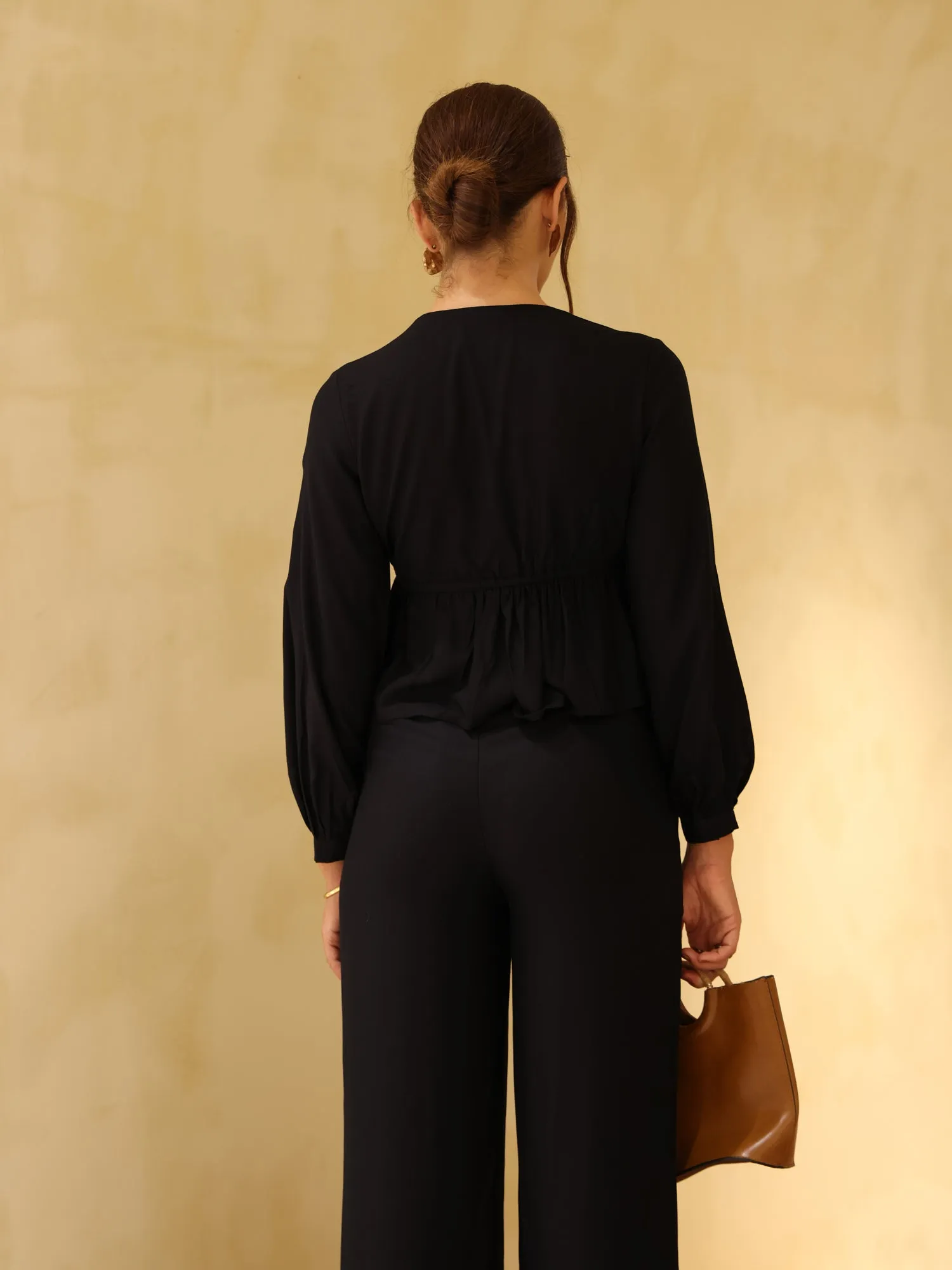 High Waist Elasticated Pant