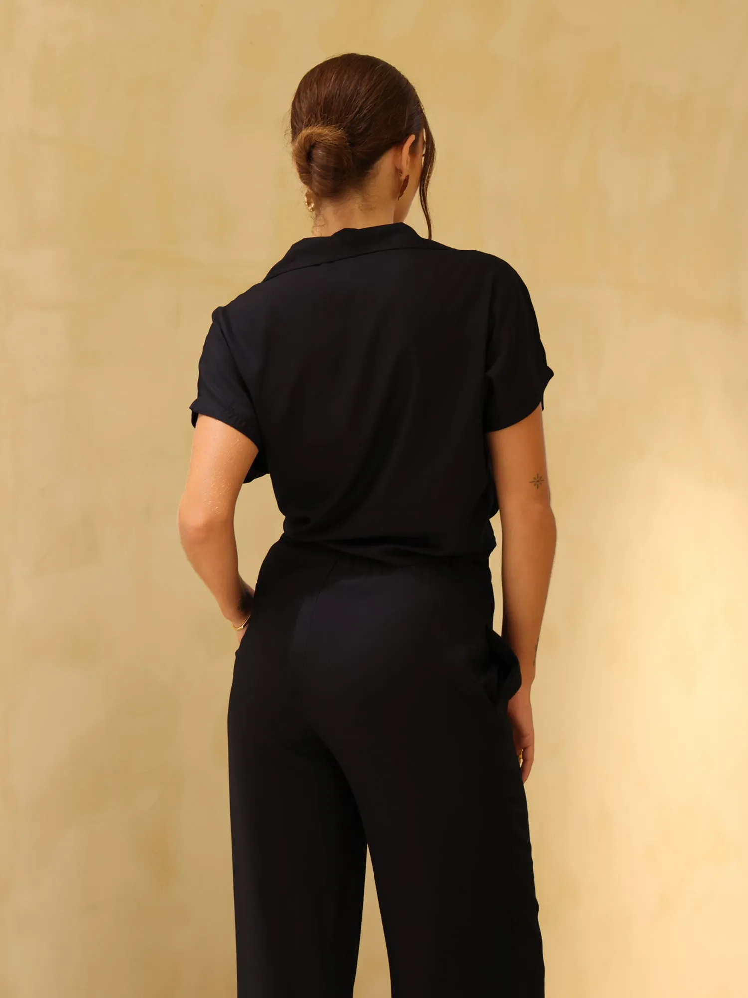 High Waist Elasticated Pant