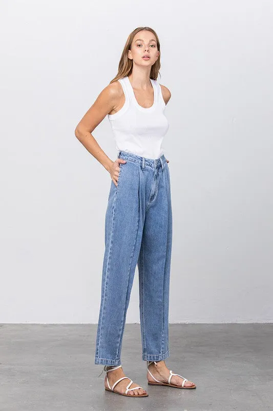 High Waist Slouch Jeans