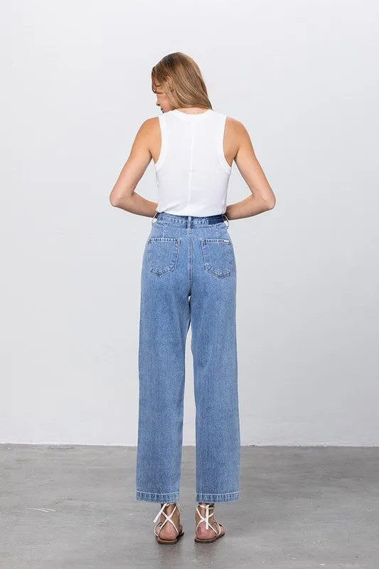 High Waist Slouch Jeans
