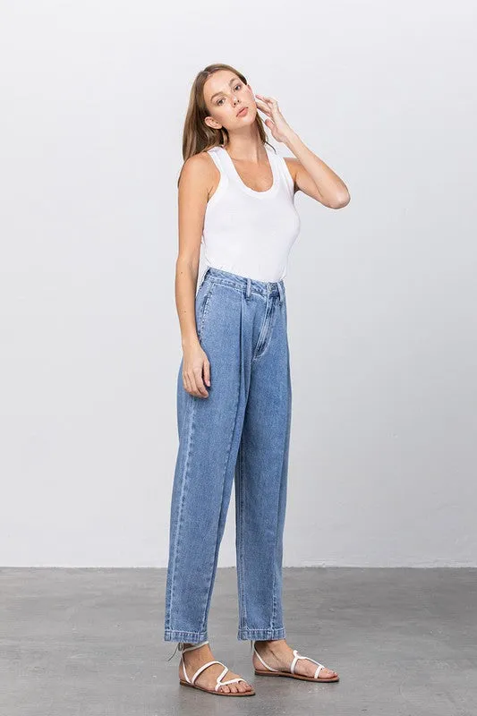 High Waist Slouch Jeans