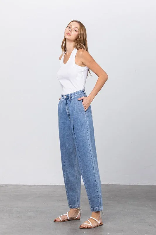 High Waist Slouch Jeans