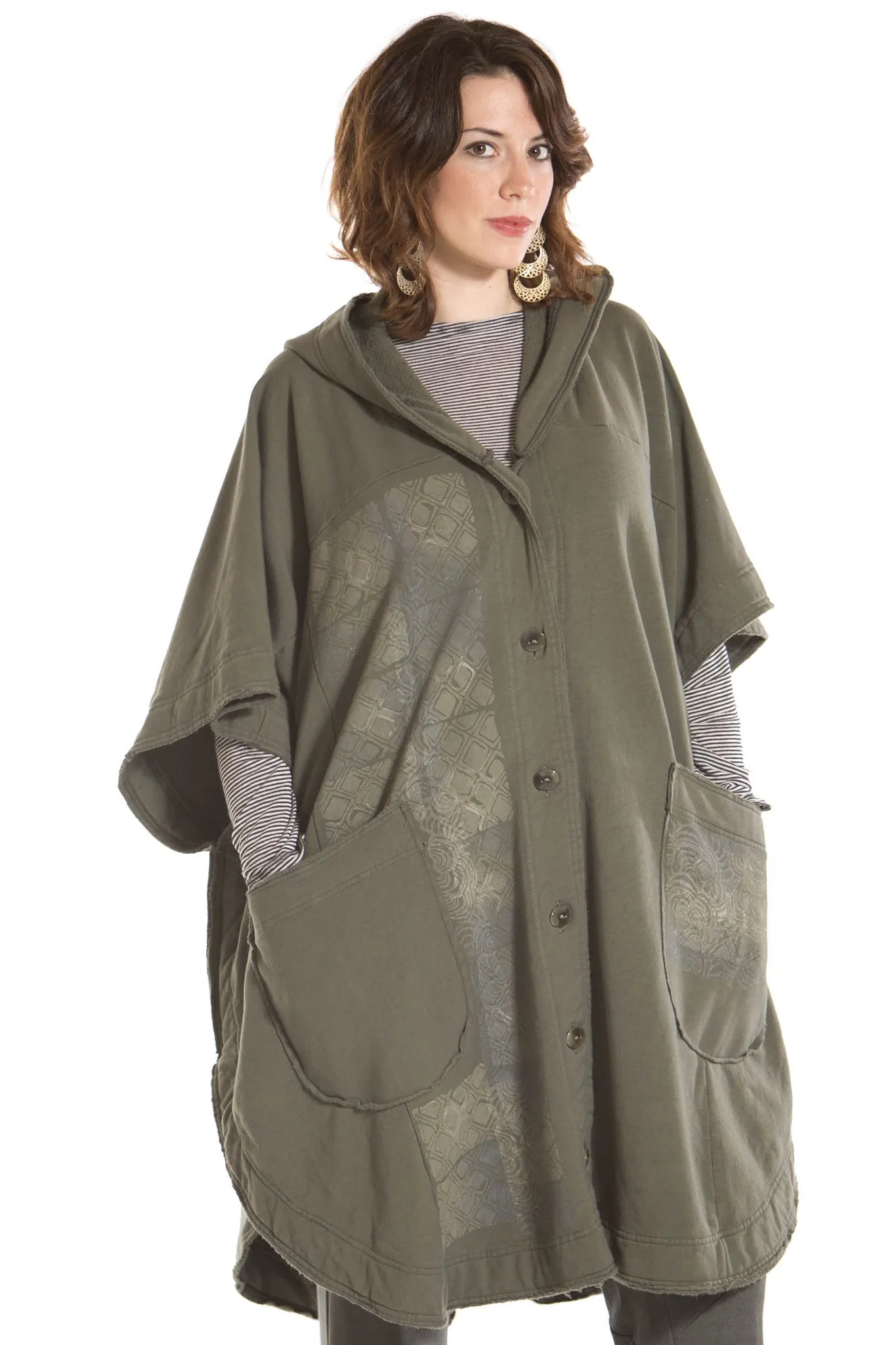 Hooded Iris Cape-P