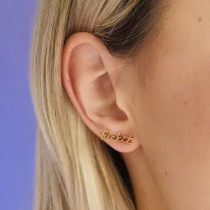 Hoops And Chains Fuckit Studs