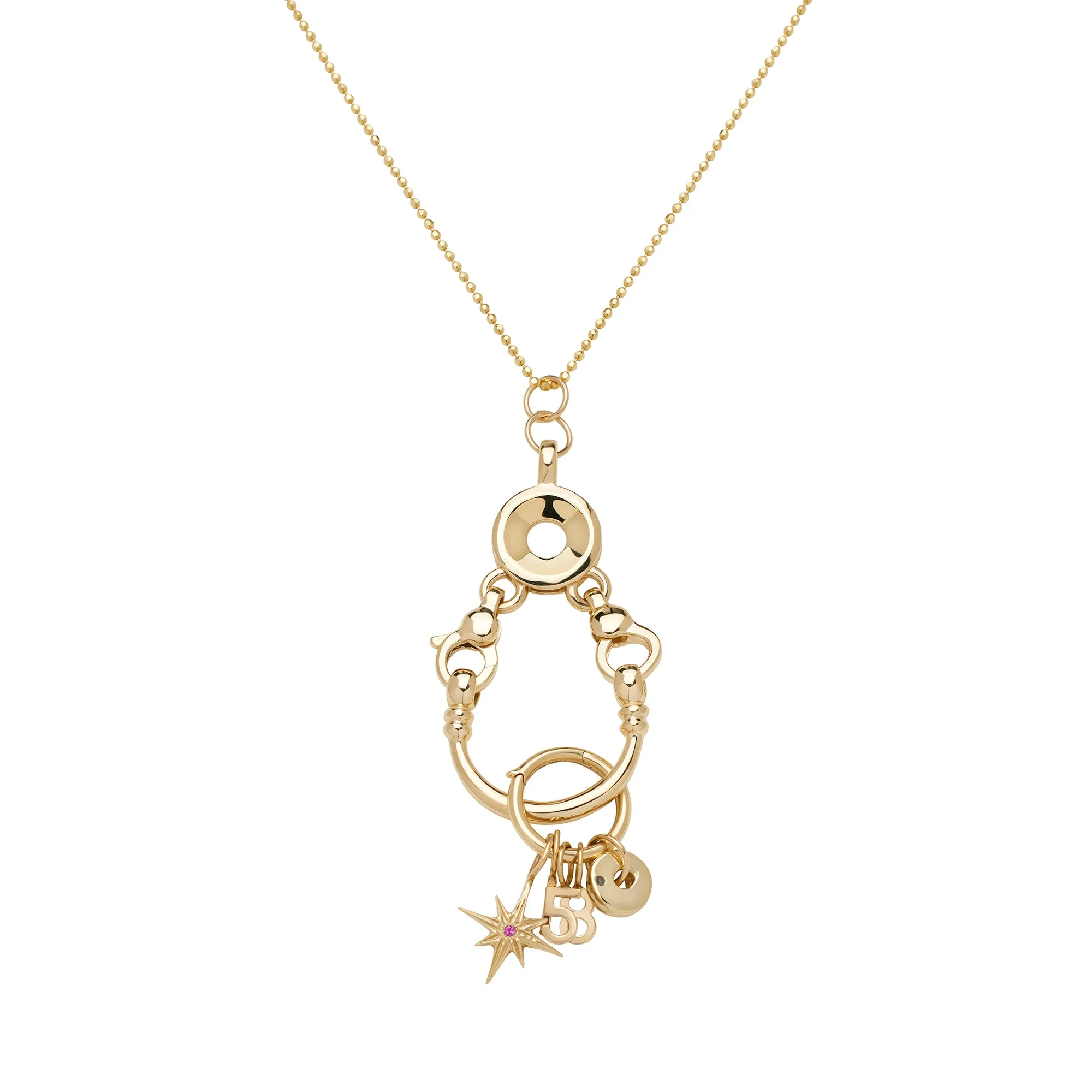 Horseshoe Locket - Gold